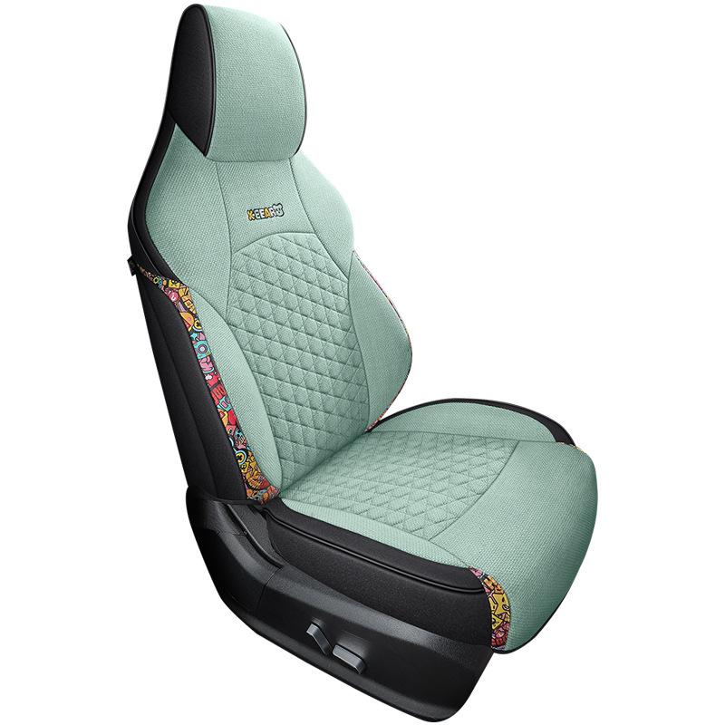 BYD Song Pro Linen Cartoon Seat Cover - All-Season Universal Cushion