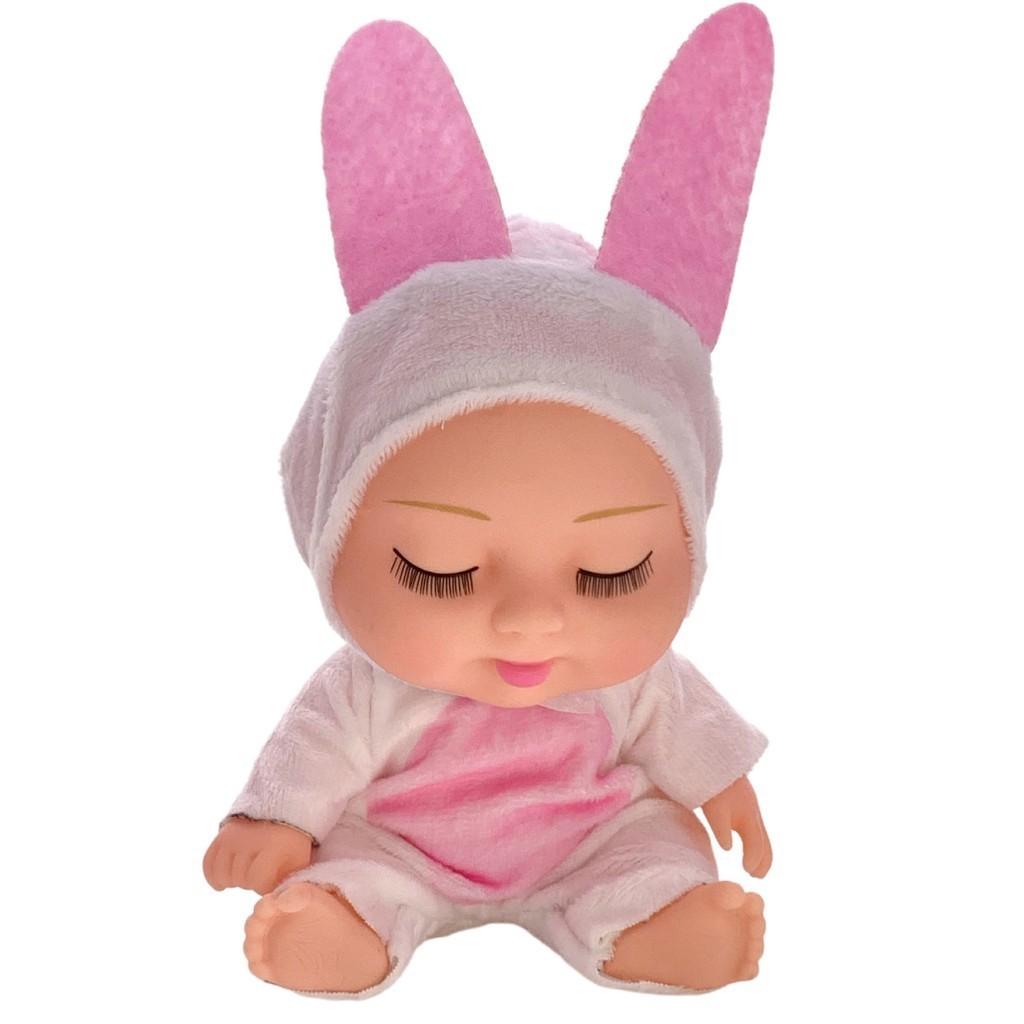 Очаровательная 8-дюймовая Спящая BJD Реалистичная Кукла Реборн Игрушка с Плюшевыми Нарядами Животных