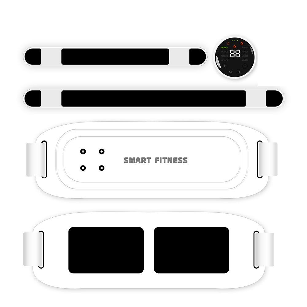 EMS Пульсовый Массажер для Живота с Подогревом и Пояс