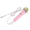 Kids Wired Microphone 3.5mm Plug Low Distortion Portable Music Toy Children Singing Mic for Karaoke