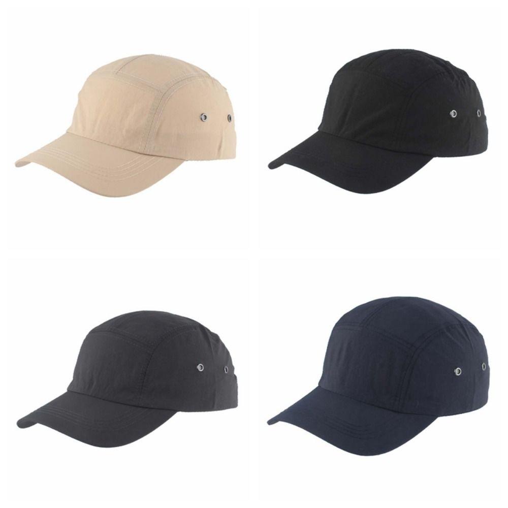 Breathable Quick-drying Baseball Hat Cotton Unisex Sunscreen Hat Solid Color Peaked Cap  Couple