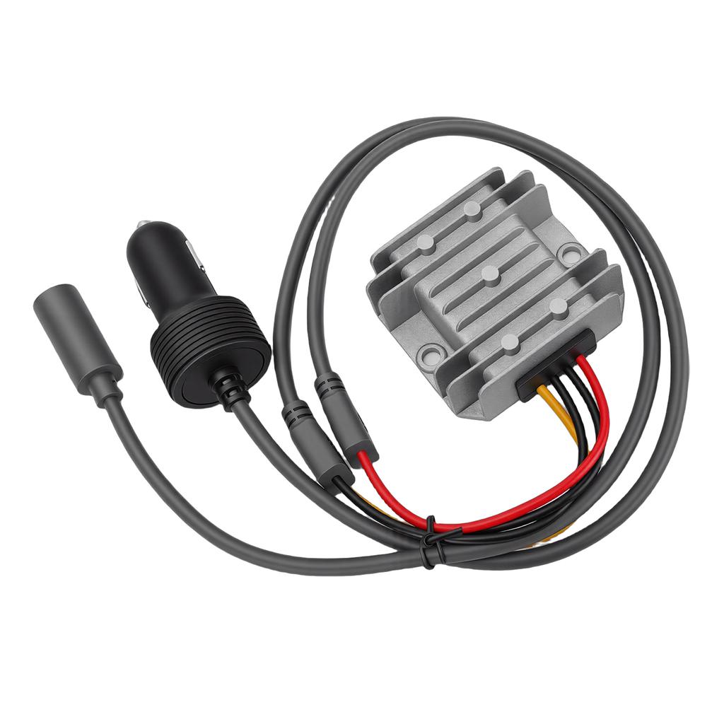 Адаптер питания для устройства Mini Dish 12В 24В на 30В 3.5А Повышающий преобразователь с автомобильным прикуривателем Без падения напряжения