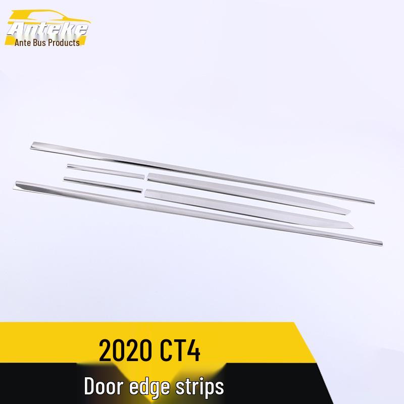 2020 CT4 Door Edge Protection Strips: Anti-Scratch Decorative Trim Stickers