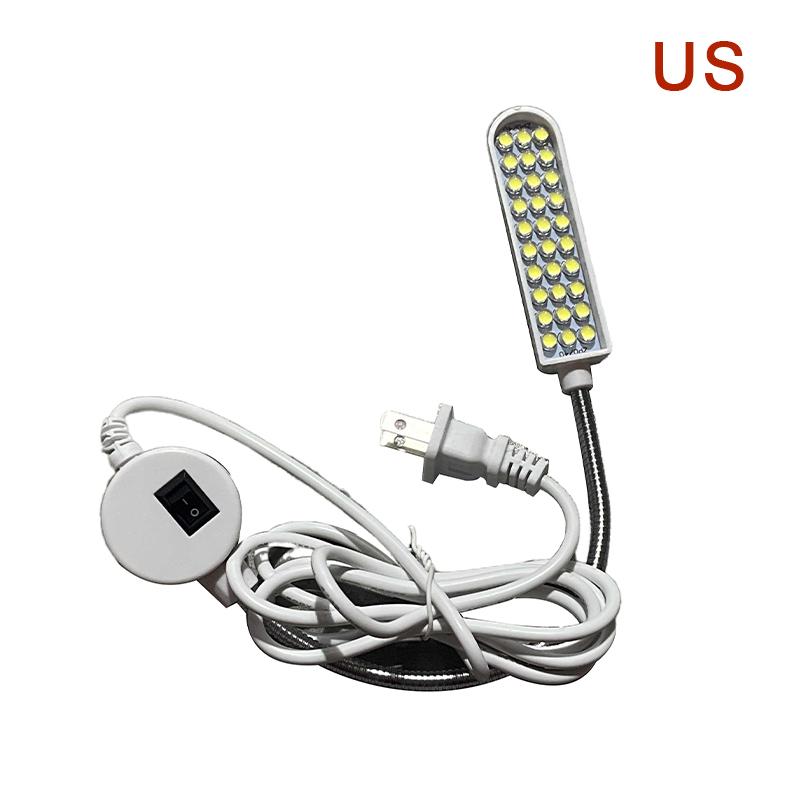 1 шт. 30 светодиодных ламп для швейной машины, многофункциональная гибкая рабочая лампа, промышленные светильники для токарных станков, сверлильных станков, верстаков