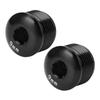 2PCS Cycle Pedal Dust Proof Cover Cap M14 9mm Aluminum Alloy Pedal Protective Locking Screw for