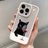 Cute Cat Goblet Drink Couple Phone Case for Xiaomi Redmi Note 11 12 13 14 Pro Plus 5G Poco X6 X5 Redmi 14C 13C 12C 4G Soft Cover