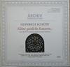 Виниловая пластинка HEINRICH SCHTZ  DRESDNER KREUZCHO  Kleine Geistliche Konzerte  Малые  198431 Archiv Produkti 1968 Германия Классика Б/у