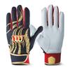 Wilson Batting Glove XL WBG-PRO1, Ambidextrous, Navy/Gold, (WB5775202XL)