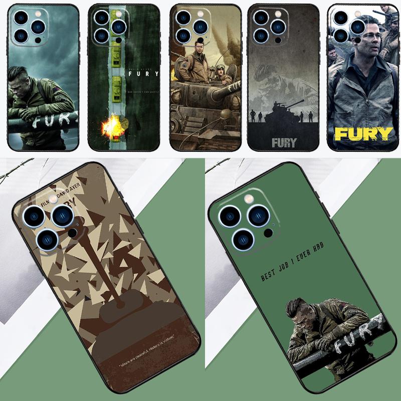 Movie Fury Case For iPhone 16 15 14 13 12 11 Pro Max XR X XS Max Plus 12 13 Mini Back Cover