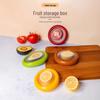 Silicone Film Fruit Preservation Box for Refrigerator - Mini Sealed Storage for Lemons & Avocados