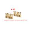 10Pcs Pilot Jets Carburetor For MIKUNI VM TM TMX Carburador VM22/210 TZR250 3XV EN125 AX100 Slow Jet Injectors Nozzle Gicleur