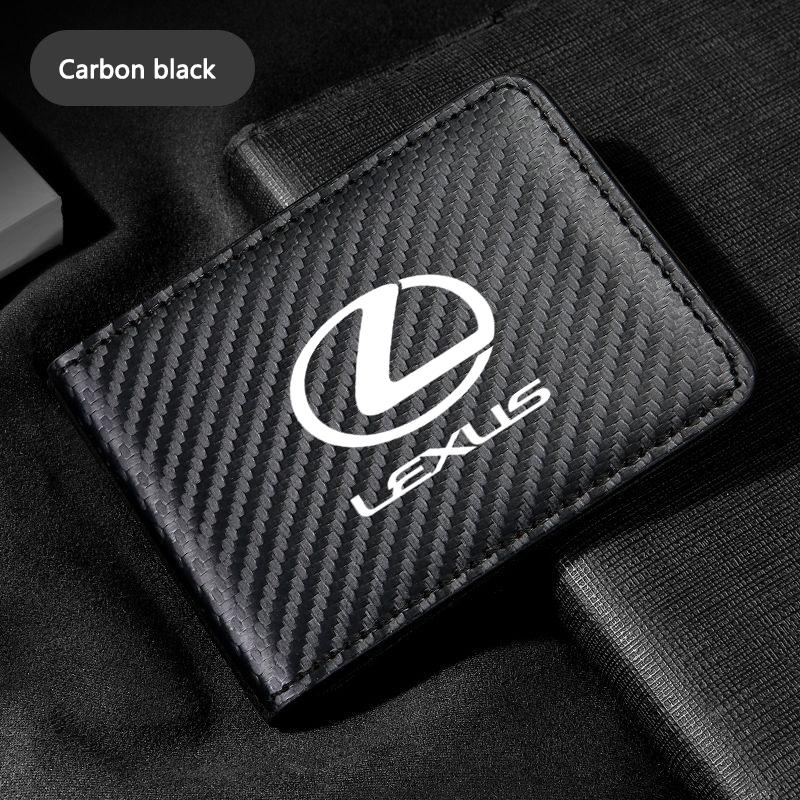 Car Driver License Suede Leather Bag Auto Driving Documents Wallet For Lexus F SPORT ES RX NX LS UX LM LX GX LC RZ IS CT GS RC