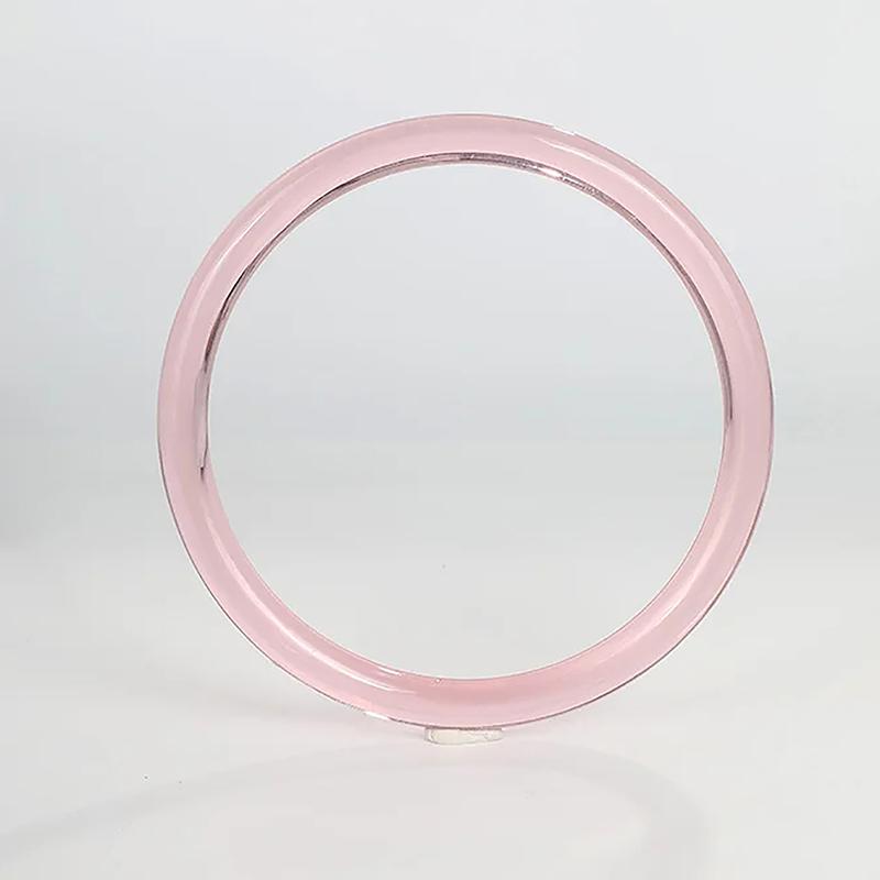 Изготовление деталей для сумки для покупок, ручки, круглая пластиковая ручка для кошелька, сменные аксессуары для сумки «сделай сам», 8,9 см