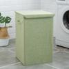 Foldable Waterproof Laundry Basket - Large Cotton & Linen Storage for Dirty Clothes