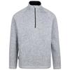 Mens Corsham Marl Half Zip Fleece Top