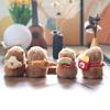 Capybara Plush Keychain Collectible Toy Short Fur Gift For Kids Teens Bag Charm