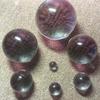 Transparent Crystal Ball Ornaments for Magic Town House, Photography, and Decor - Light Beads and Solid Glass Props