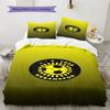 Keşanspor Pattern Bedding Set Quilt Cover Pillowcase Home Decor Gift (1 * duvet cover + 2 * pillowcase, without core)