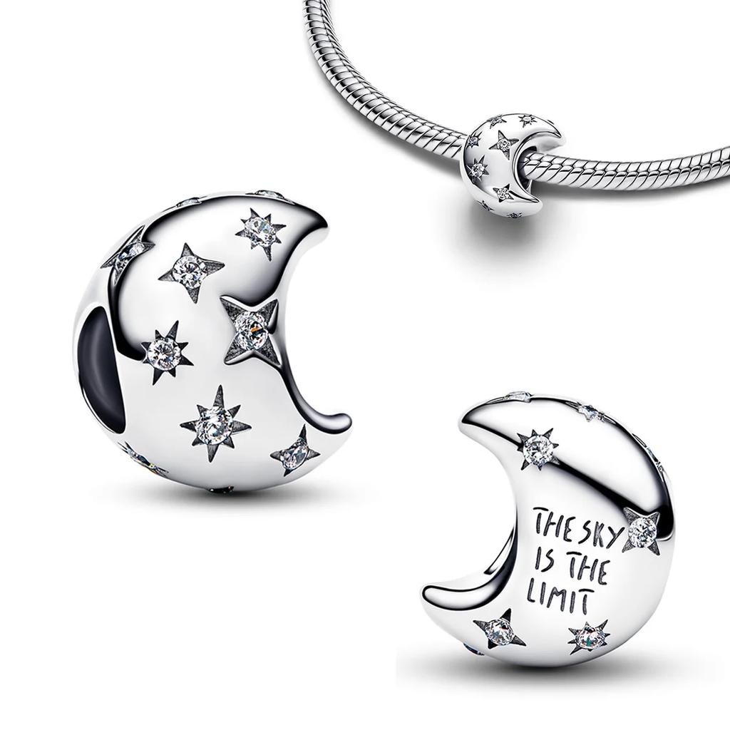 Аутентичные Медные Золотистые Круглые Шармы Лошадь Лев Замок Бусины Браслет Ожерелья Женский Рождество Хэллоуин DIY Подарок