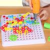 Креативные игрушки-головоломки для детей, для мальчиков, дрель, винт, аксессуары для разборки, игра, электрическая дрель, инструмент для ремонта, игрушки, подарок