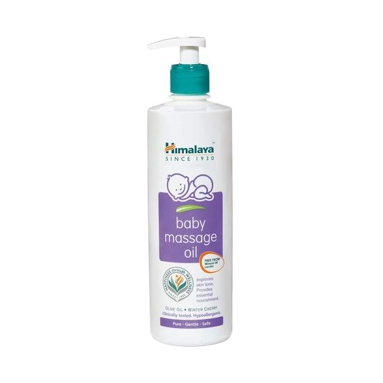 Himalaya Face Body Oil Baby Massage Oil For All Skin Types (500 ML) & Herbals Cocoa Butter Intensive Body Lotion, 400ml
