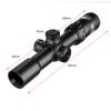 FIRE WOLF 1.5-4X30 Jacht Tactische Optische Scope Met Rood Groen Lichtgevend Kruis Torentje Locking Scope Range Scope
