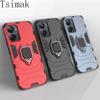 Shockproof Case For Realme 10 11 Pro Plus 9 9i RMX3630 4G 5G Cover Ring Stand Armor Back Coque for OPPO A17 A17K Phone Case
