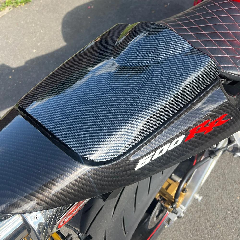 Для Honda CBR600RR F5 2003 2004 2005 2006 CBR 600RR Накладка на сиденье Задний обтекатель Сиденье пилота Аксессуары для мотоцикла Заднее сиденье Углепластик