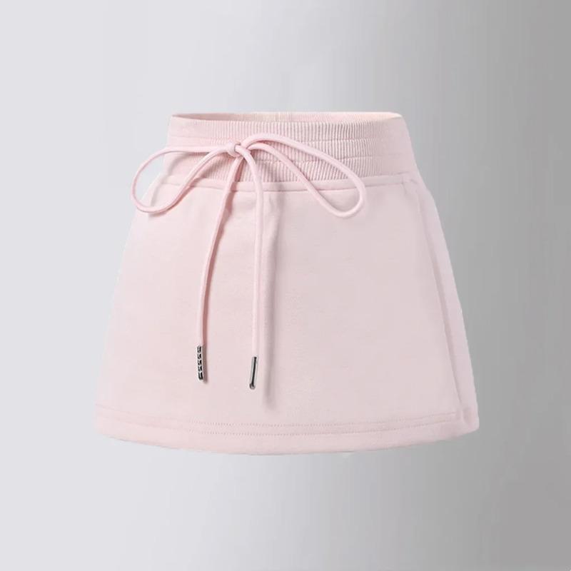 Kids Skirts for Girls Casual Sport High Waist A-line Slimming Spring Summer Skirt Pink Teenage Children Skirt 10 12 13 Years