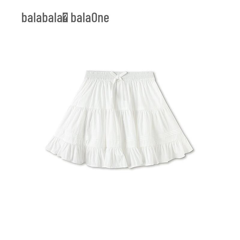 Милая клетчатая юбка для девочек Balabala с бантом