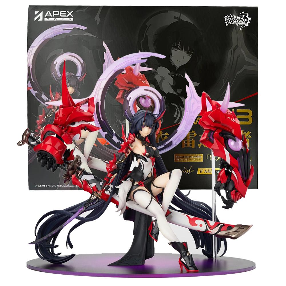 19СМ Аниме Хонкай Фигурка Импакт Райден Мэй Громовая Хранительница Элегия Грешника версия Игровая Модель Игрушка Коллекция Подарок Фигурка Действия ПВХ