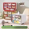 Drawer-Style Desk Organizer for Dorm and Office - Small Stationery Box & Large Storage Rack