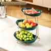 Современная трехъярусная тарелка для подачи фруктов и закусок