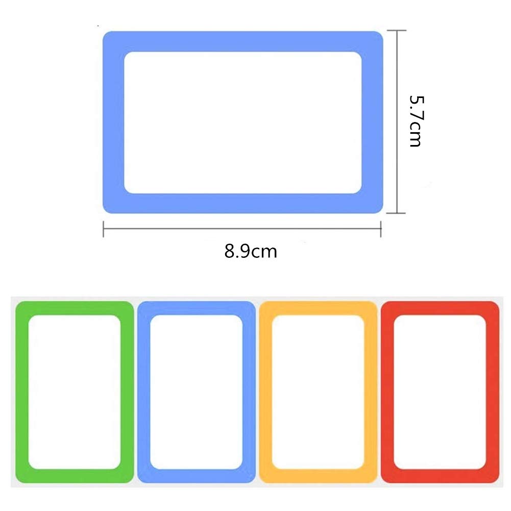 PinShion Именные этикетки Рукописные наклейки Водонепроницаемые для классификации 200 листов