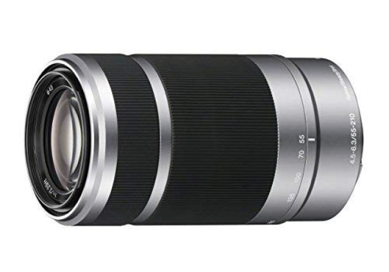 Sony Объектив E OSS для камер Sony Серебристый 55-210 мм f4.5-6.3 Крепление E (Сертифицированный восстановленный)