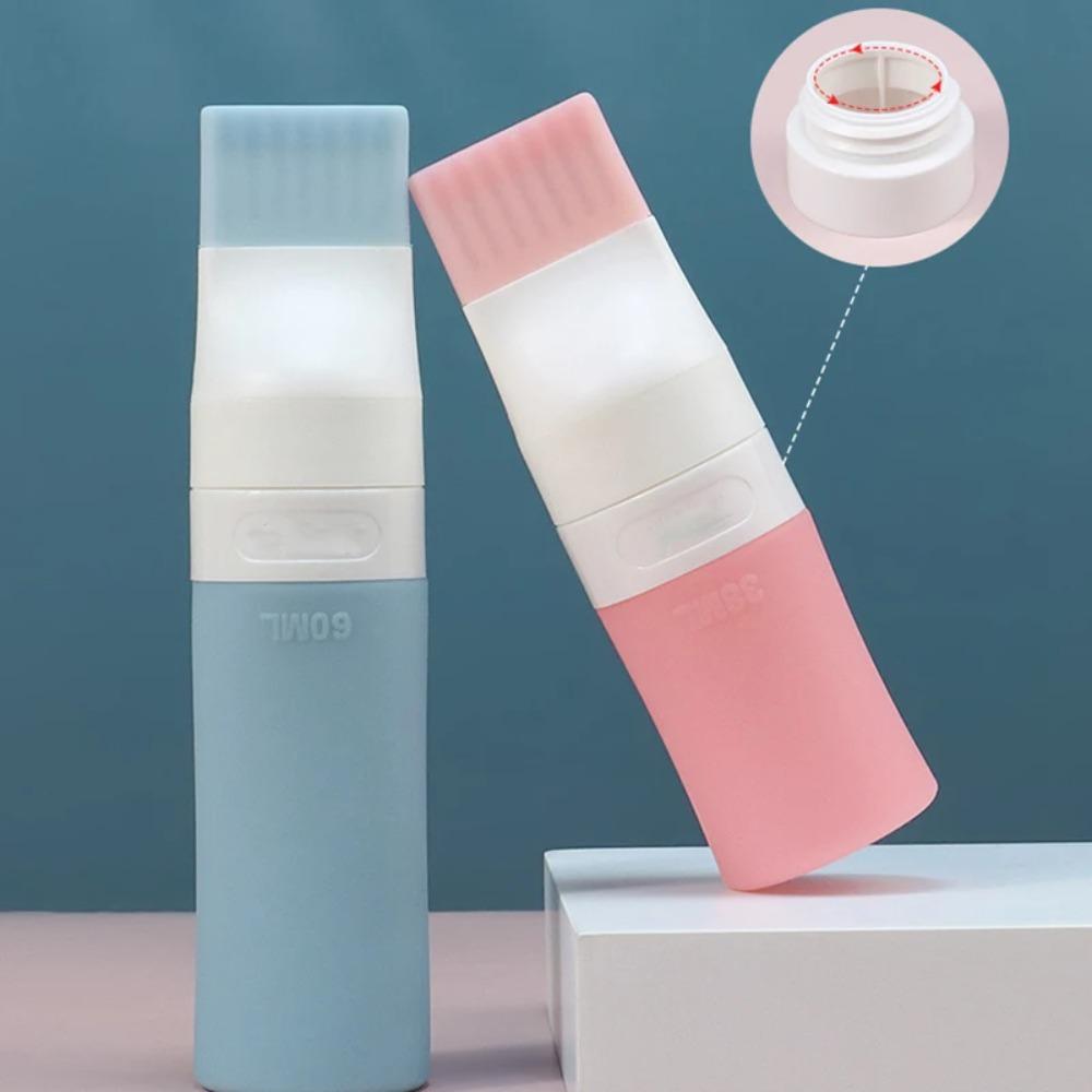 Силиконовые бутылки для аппликатора краски для волос с расческой, контейнер для шампуня, дорожные многоразовые бутылки