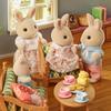 Sylvanian Families Doll Rabbit ST Mark Certified Ages 3 and Up Toy Dollhouse Sylvanian Families Epoch EPOCH [Milk Family] FS-47