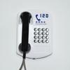 Retro Public Telephone Wall Mounted Analog Alarm Payphone with Push Button for Emergency Help, Alert Public Telephone Wall Phone