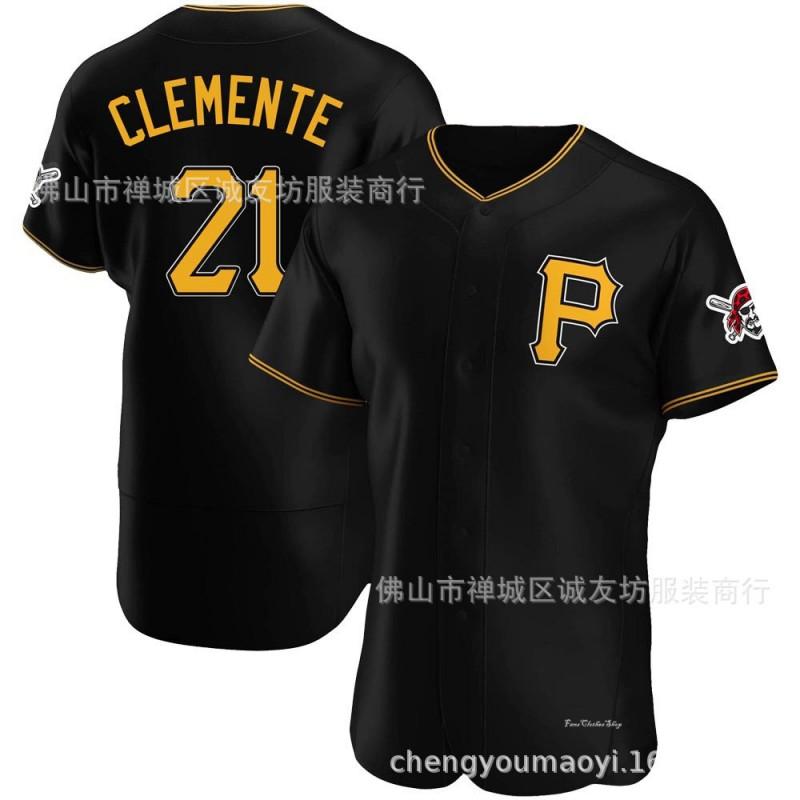 Pittsburgh Pirates Roberto Clemente 21 Fan Baseball Jersey Unisex Cotton Blend Tee Sportswear