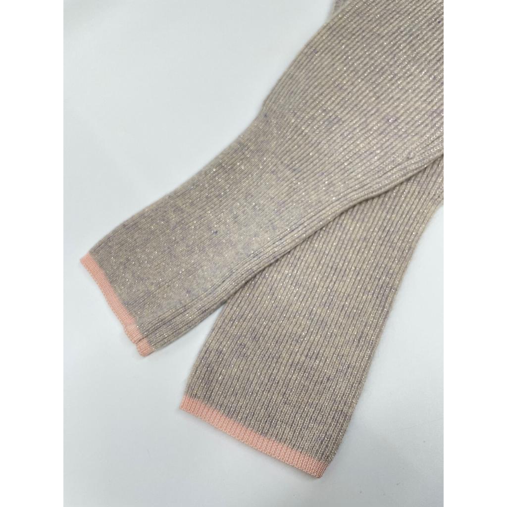 BACCA 24-й год 35-02-44-02702 Базовый пуловер из шерсти ягненка, вязаный топ S бежевый б/у