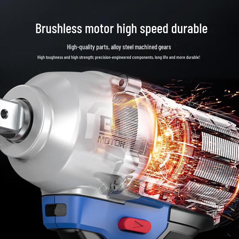 Dayi 450N.m Cordless Brushless Impact Wrench CN plug (adapter included)