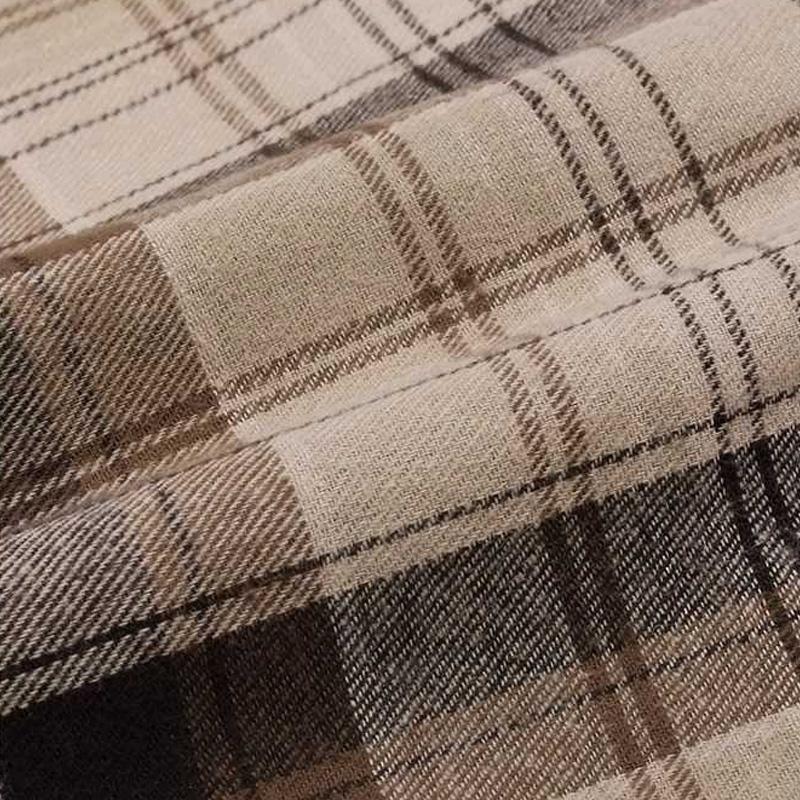 1Pc Fake Collar Leisure Travel Maillard Elegant Checkered Various Tops Shirt Lining Sweater Inner Layer Brown Tones