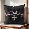 Luxury Brand NNOAH Cushion Cover Natural Linen Organic Fabric DoubleSided Printing Couch Pillow Covers Home Decor