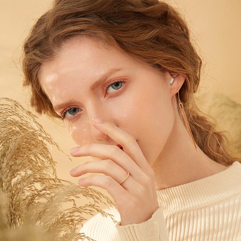 VAORLO Для наушников для сна Bluetooth 5,2 ASMR наушники мини-вкладыши с шумоподавлением гарнитура безболезненное ношение высокая совместимость