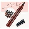 Tattoo Eyebrow 3D Liquid Ink Pen Waterproof 4 Fork Pencil Brow Eyes Makeup Female Cosmetics