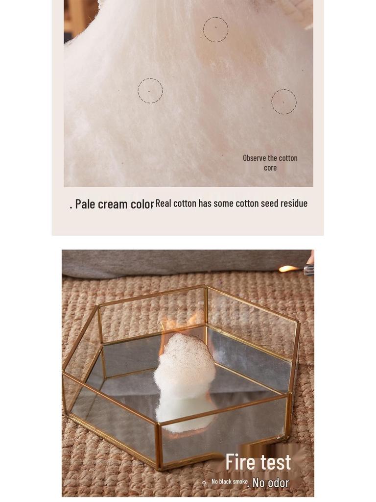 Утолщенное одеяло из натурального хлопка - 100% хлопок из Синьцзяна, марля, для осени и зимы