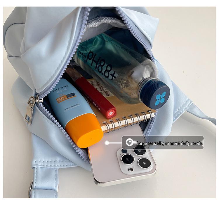 Модная женская нагрудная сумка-ракушка 2025 – Легкая, Универсальная, Вместительная сумка через плечо