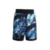X Bruce Lee Collaboration UA Spring Collection Water Element Printed Basketball Shorts Men Shorts Blue 1385306-419