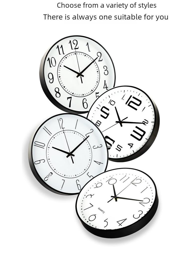 10-дюймовые 3D настенные часы в скандинавском стиле для спальни или гостиной