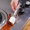 1pc  Multi-function decontamination scraper stainless steel kitchen spatula stove floor tile cleaning scraper wall floor stains